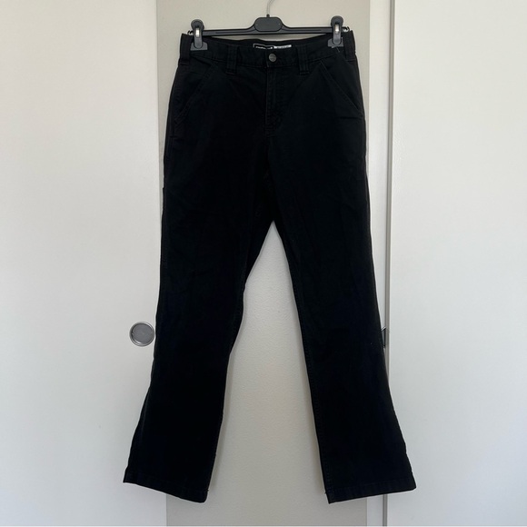 Carhartt Rugged Flex Relaxed Fit Canvas Work Pants - Black - Men’s Size 30x32 - Picture 5 of 16